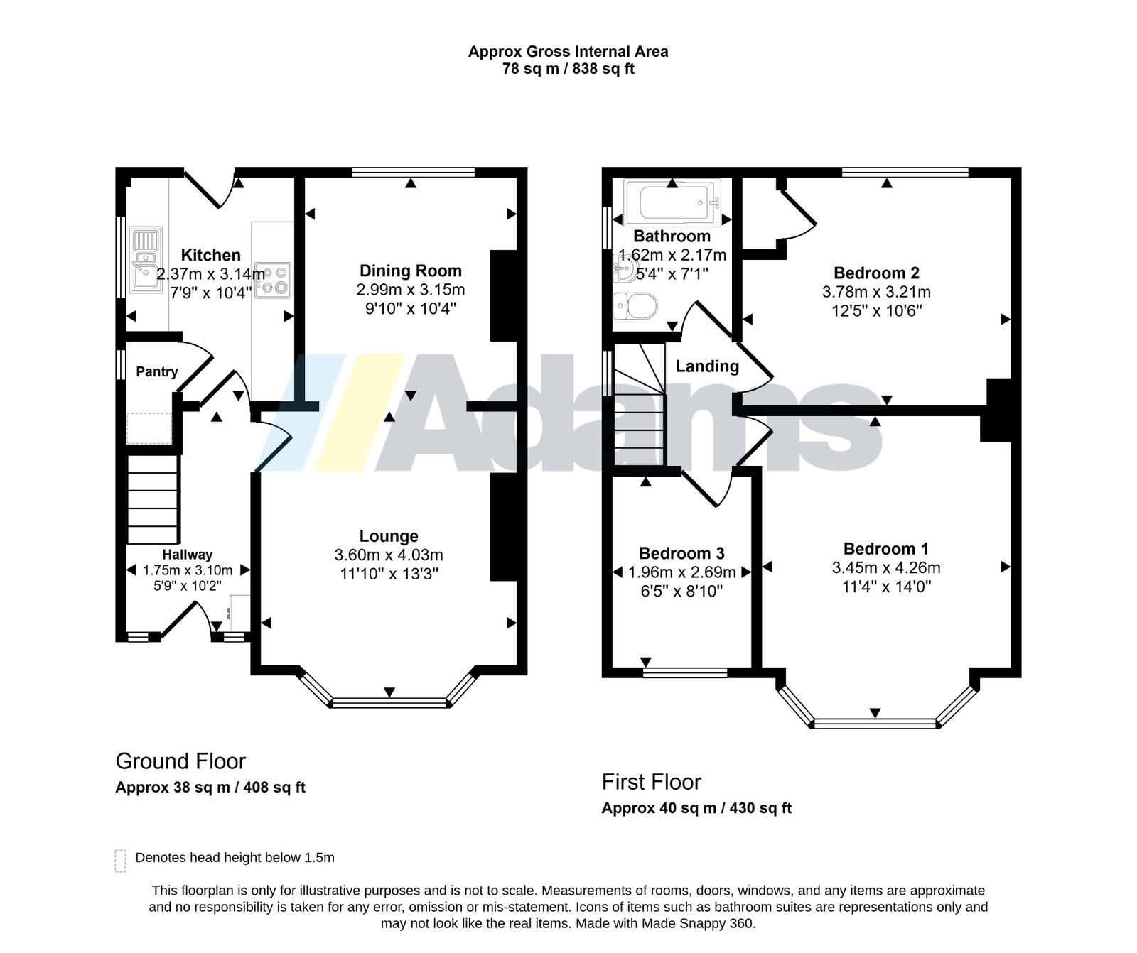 19, Poolside Road, Runcorn floorplan