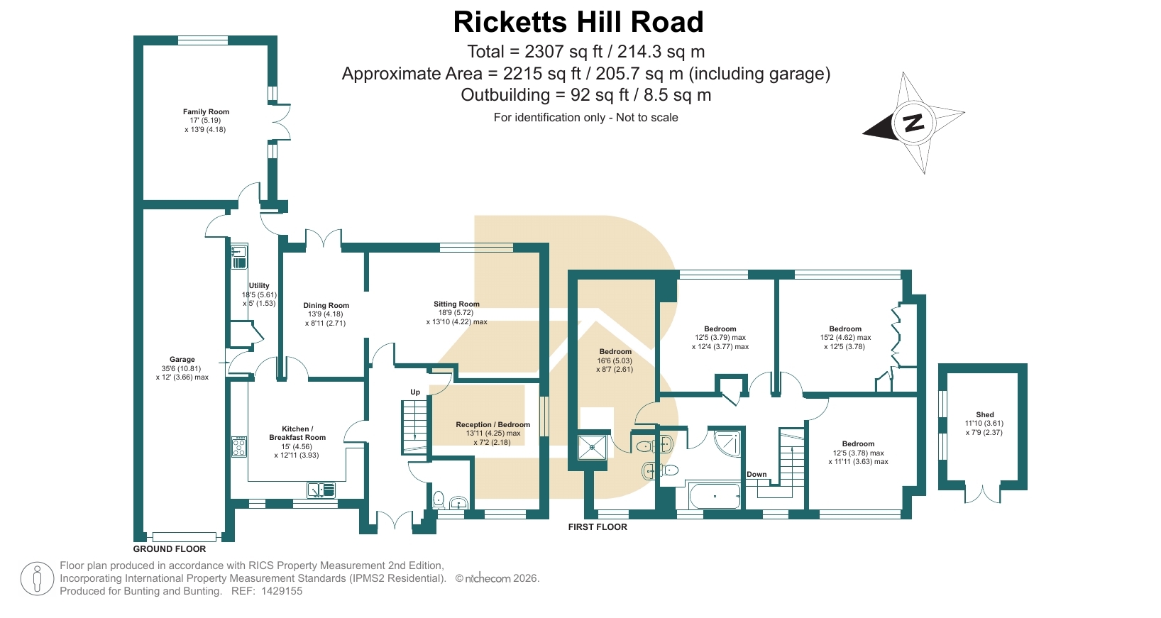 Denver,, Ricketts Hill Road, Westerham floorplan