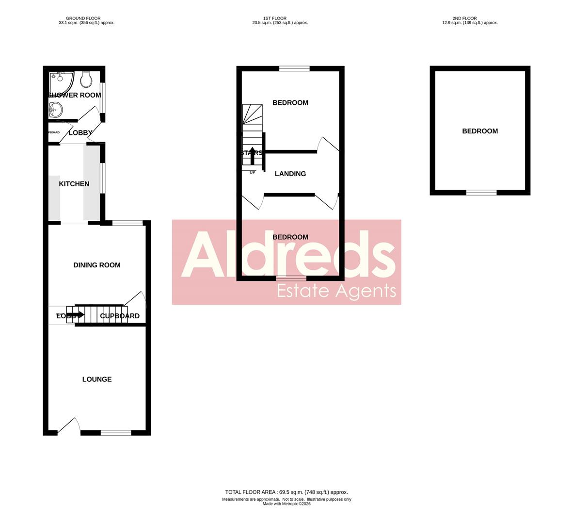 12, Tennyson Road, Lowestoft floorplan
