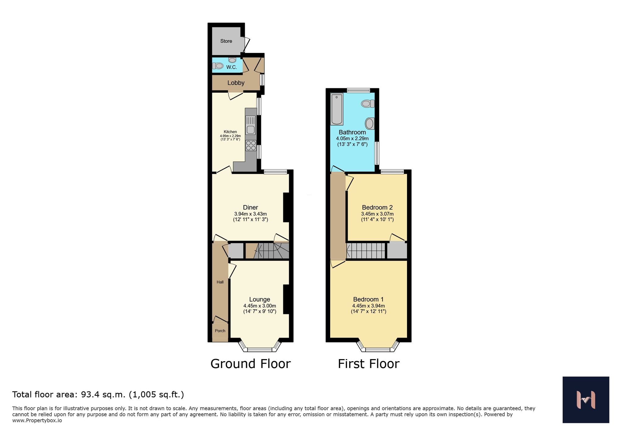 125 Barclay Street, Leicester floorplan