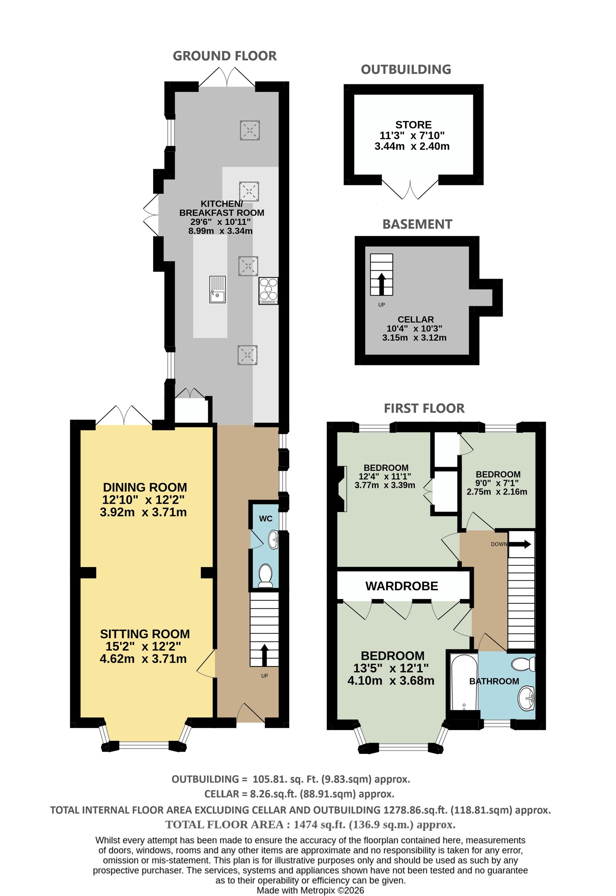 67 Ray Park Avenue, Maidenhead floorplan