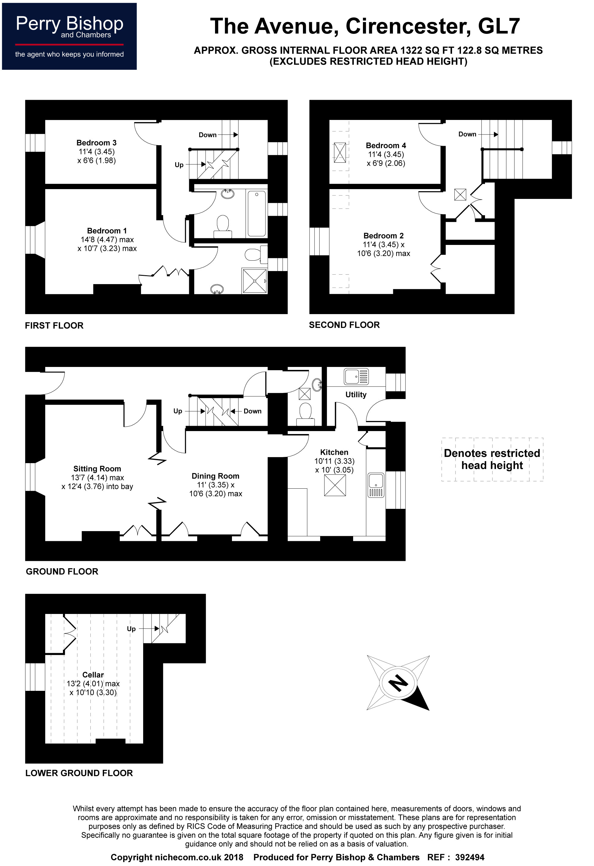 4 Bedrooms Detached house for sale in The Avenue, Cirencester GL7