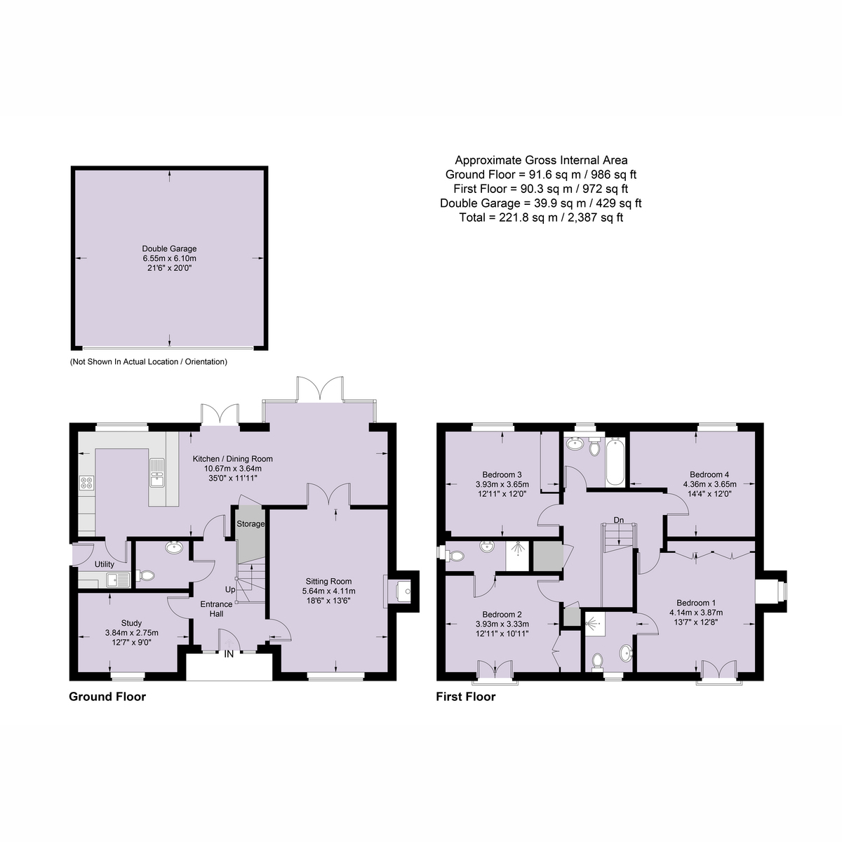 4, Sword Close, Ringwood floorplan