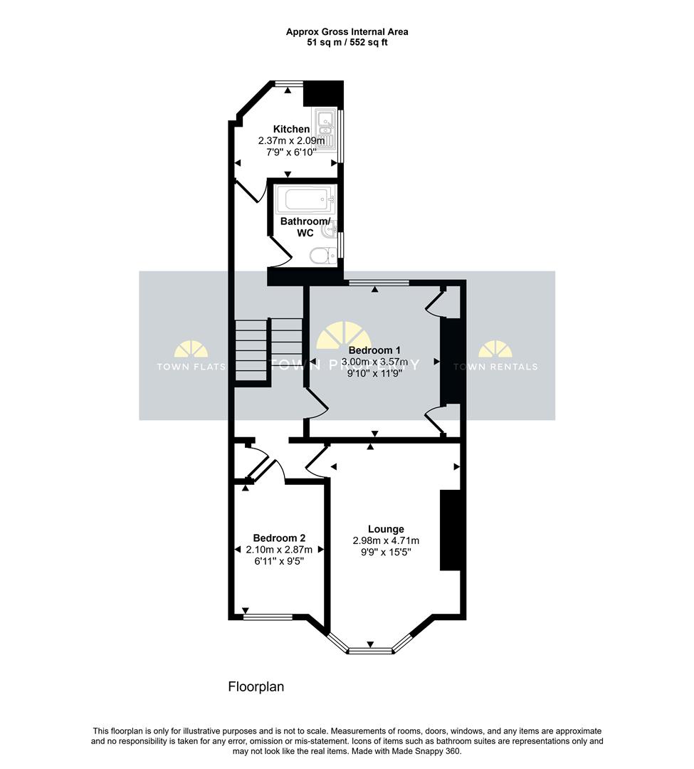 Ceylon Place, Eastbourne floorplan