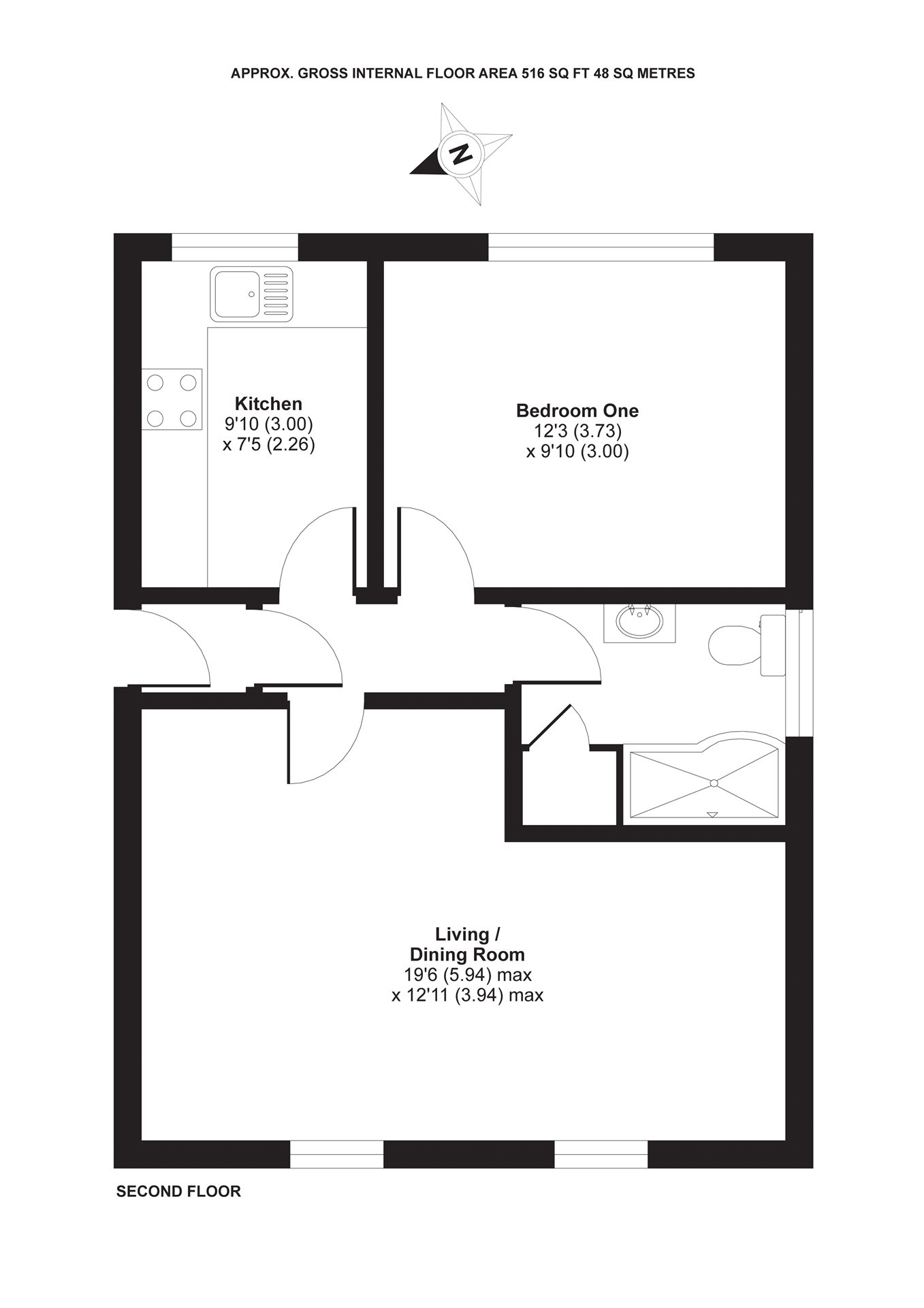 1 Bedrooms Flat for sale in Seafield Court, Russell Street, Reading, Berkshire RG1