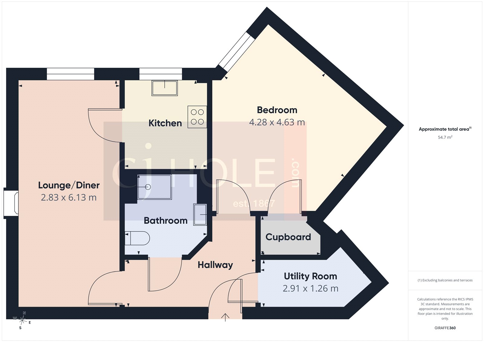 Overnhill Road, Bristol floorplan