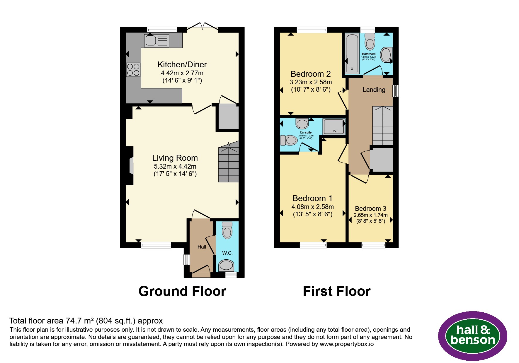 Bella Close, Nottingham floorplan