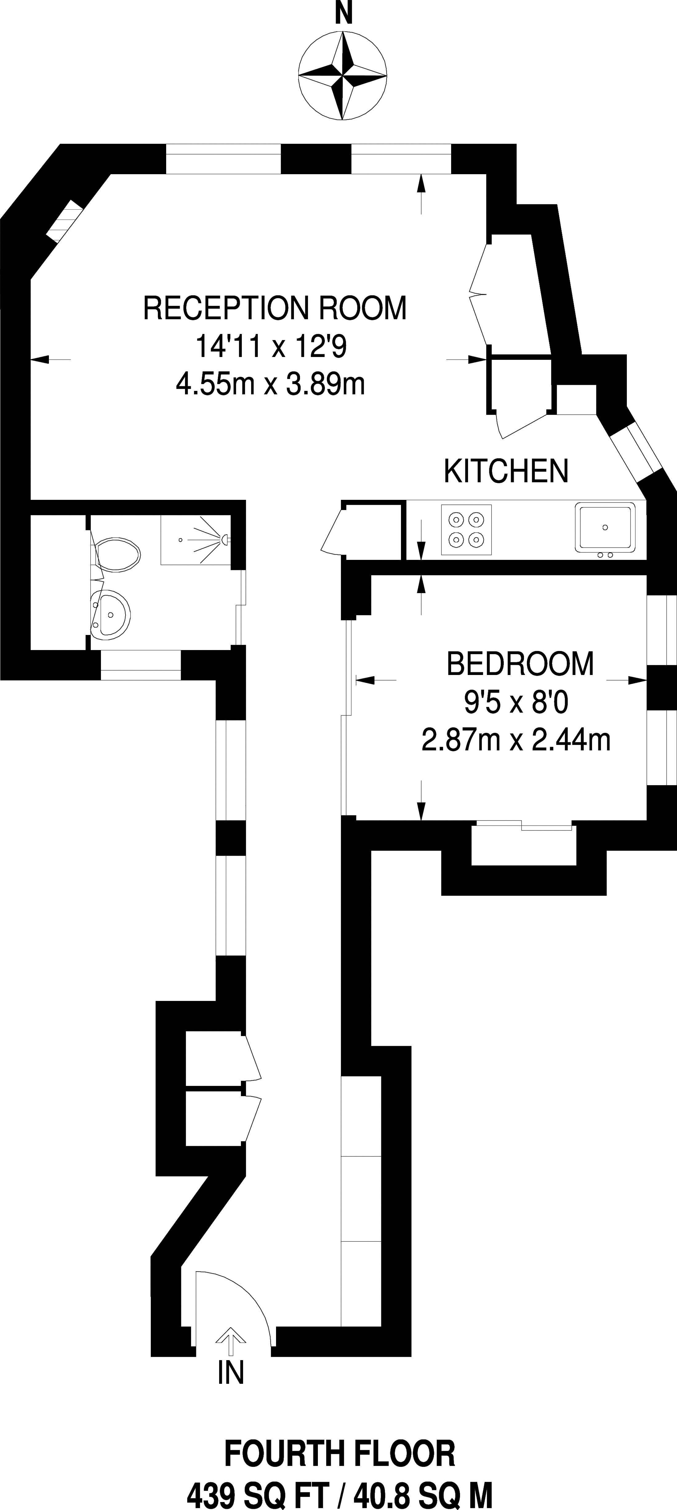 1 Bedrooms Flat to rent in Lauderdale Mansions, Maida Vale W9