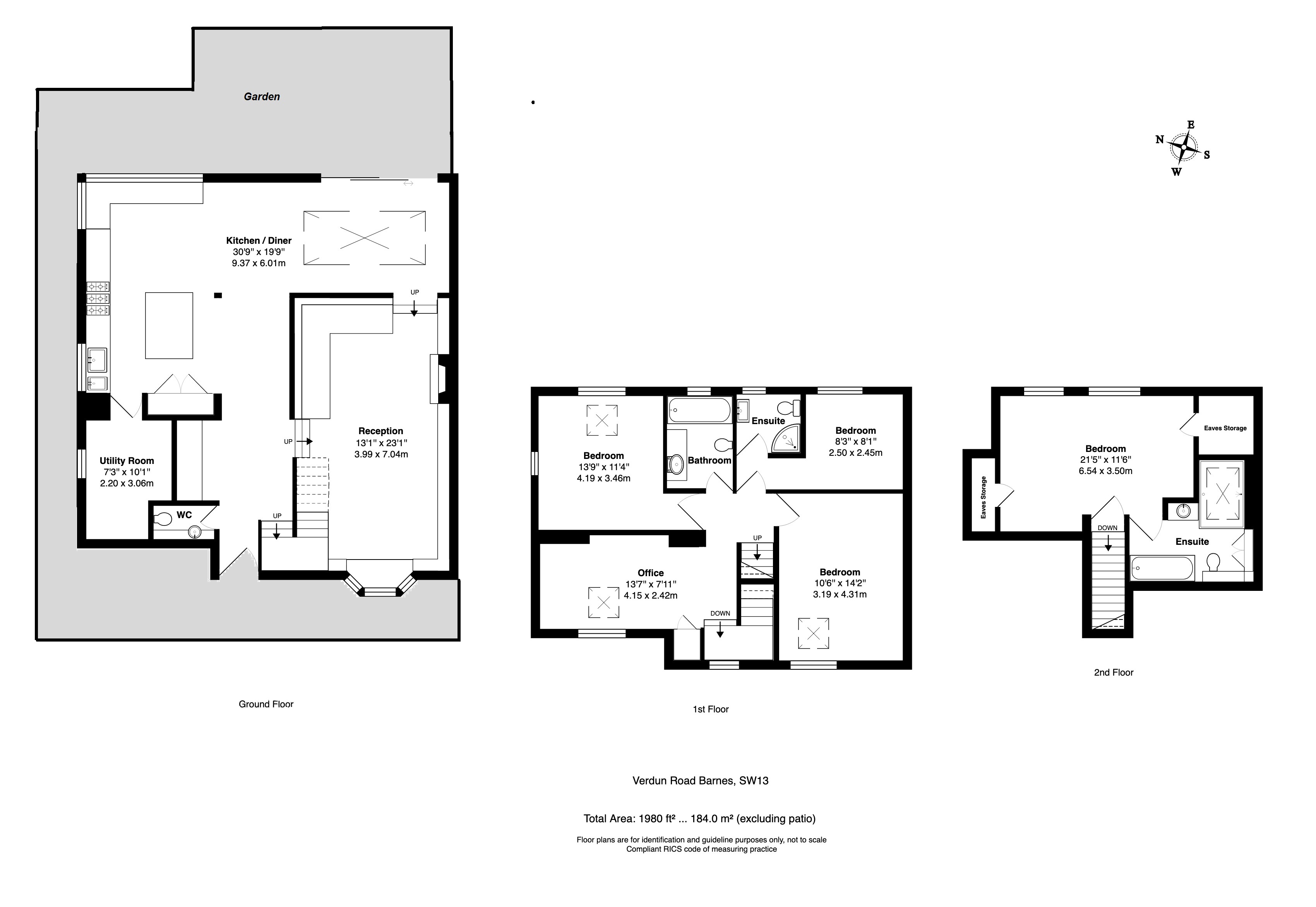 20, Verdun Road, London floorplan