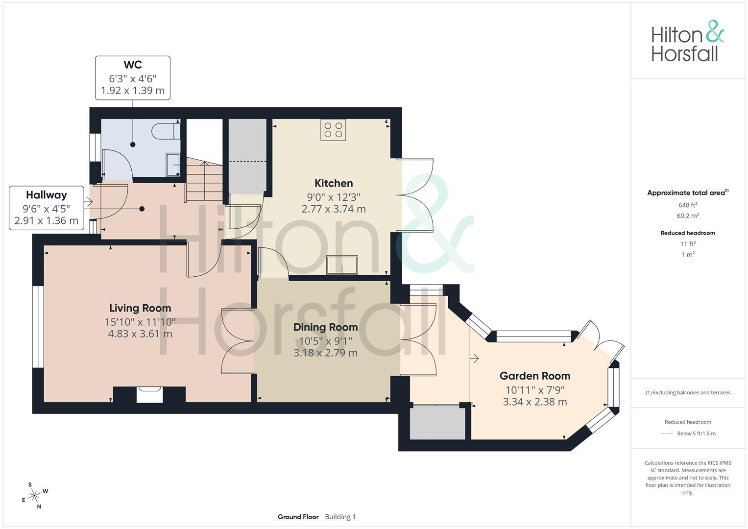 16, Oaken Bank, Burnley floorplan