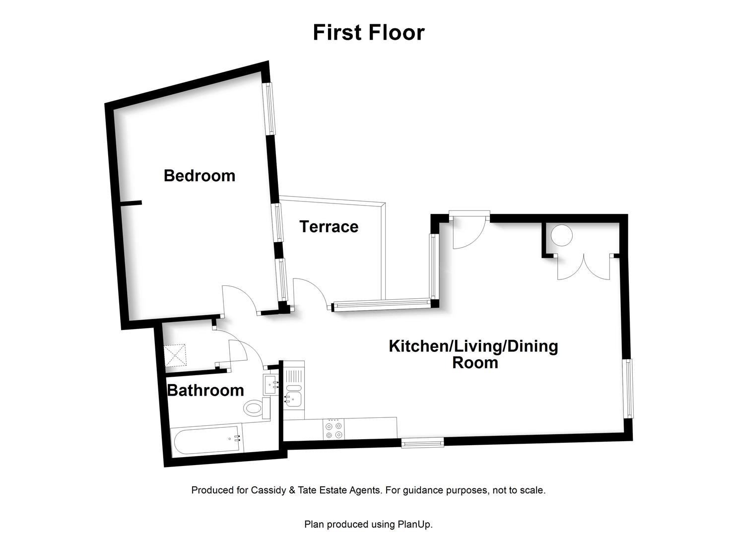 Flat 3 The Mansions, 1-3 First Floor, St Peters Street, St Albans floorplan