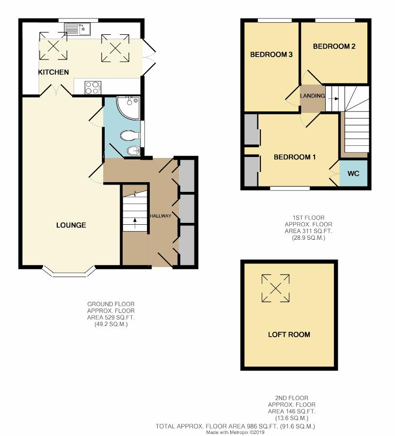 3 Bedrooms Terraced house for sale in St. Peters Rise, Headley Park, Bristol BS13