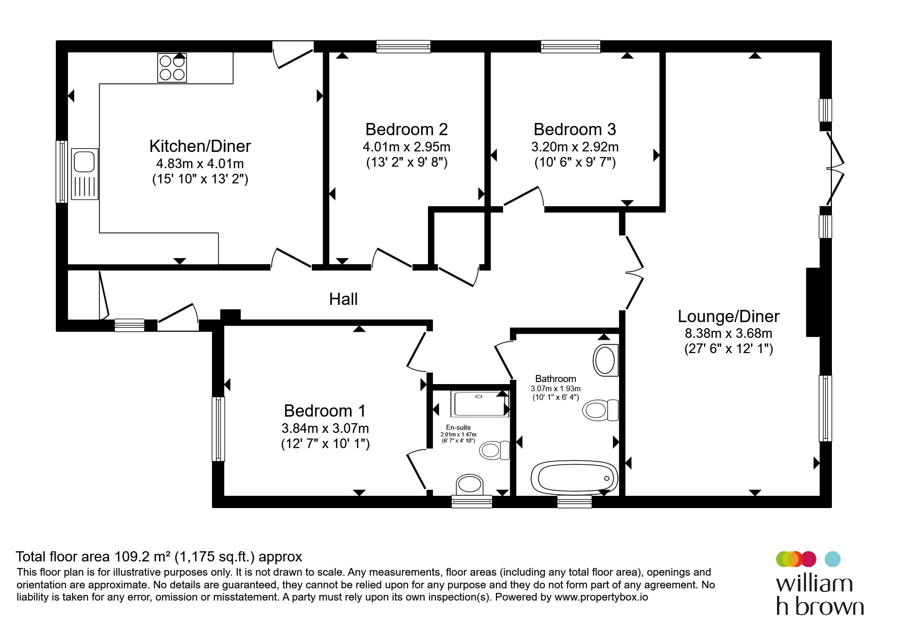 22, Millfields, King's Lynn floorplan