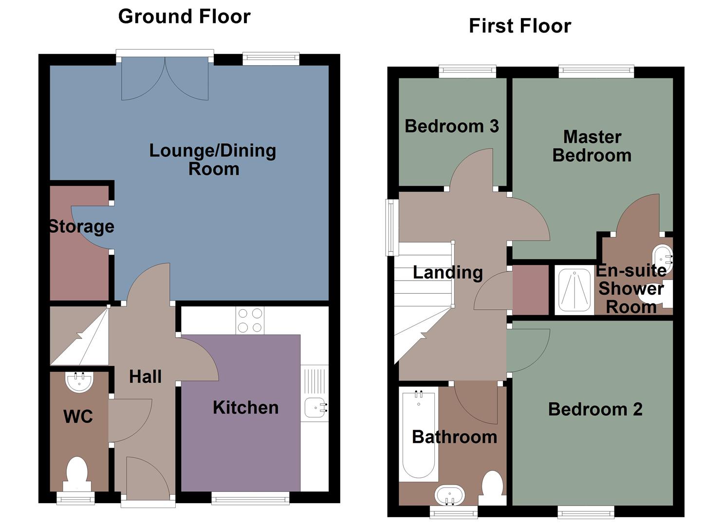 62, Marcroft Road, Swansea floorplan