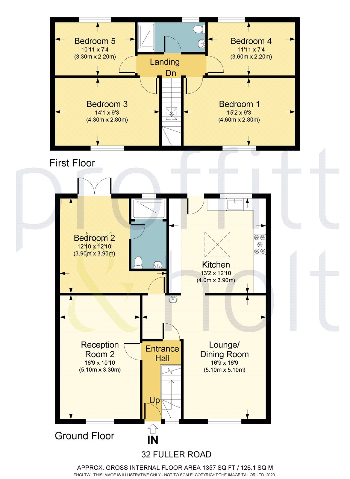 Fuller Road, Watford WD24, 5 bedroom terraced house for sale 58768352