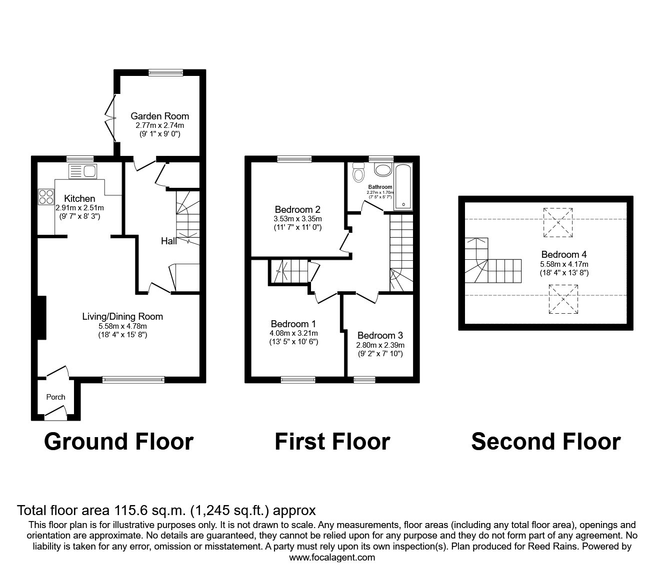 7, Simms Close, Greater Manchester floorplan
