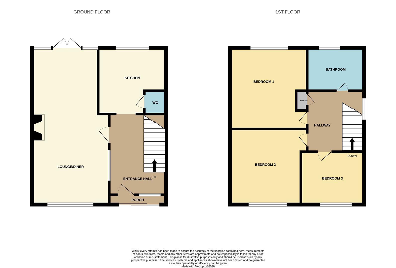 23, Phillipson Way, Stoke-On-Trent floorplan