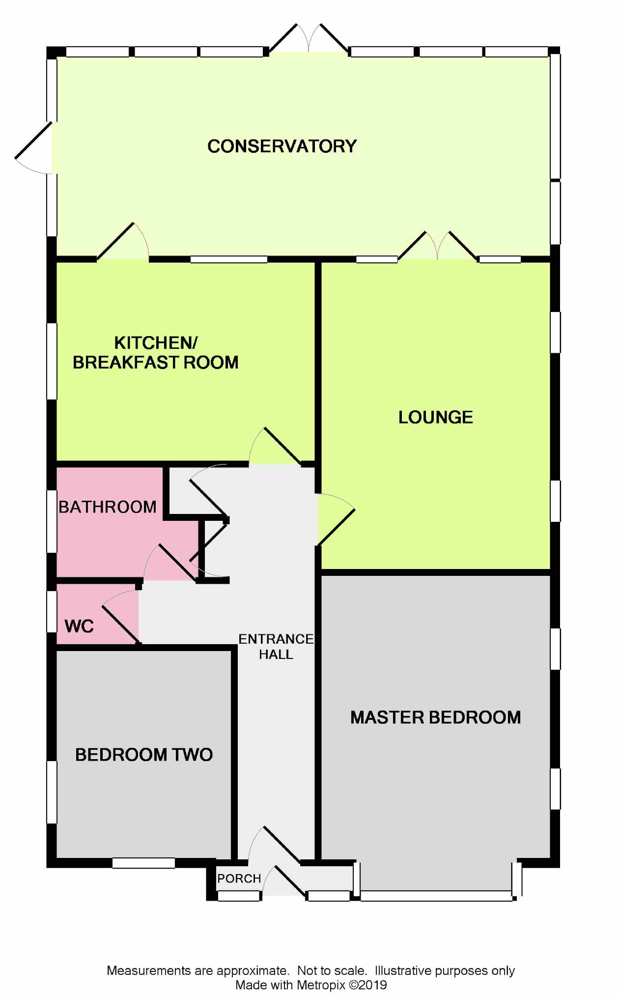 2 Bedrooms Detached bungalow for sale in Singleton Crescent, Ferring, West Sussex BN12