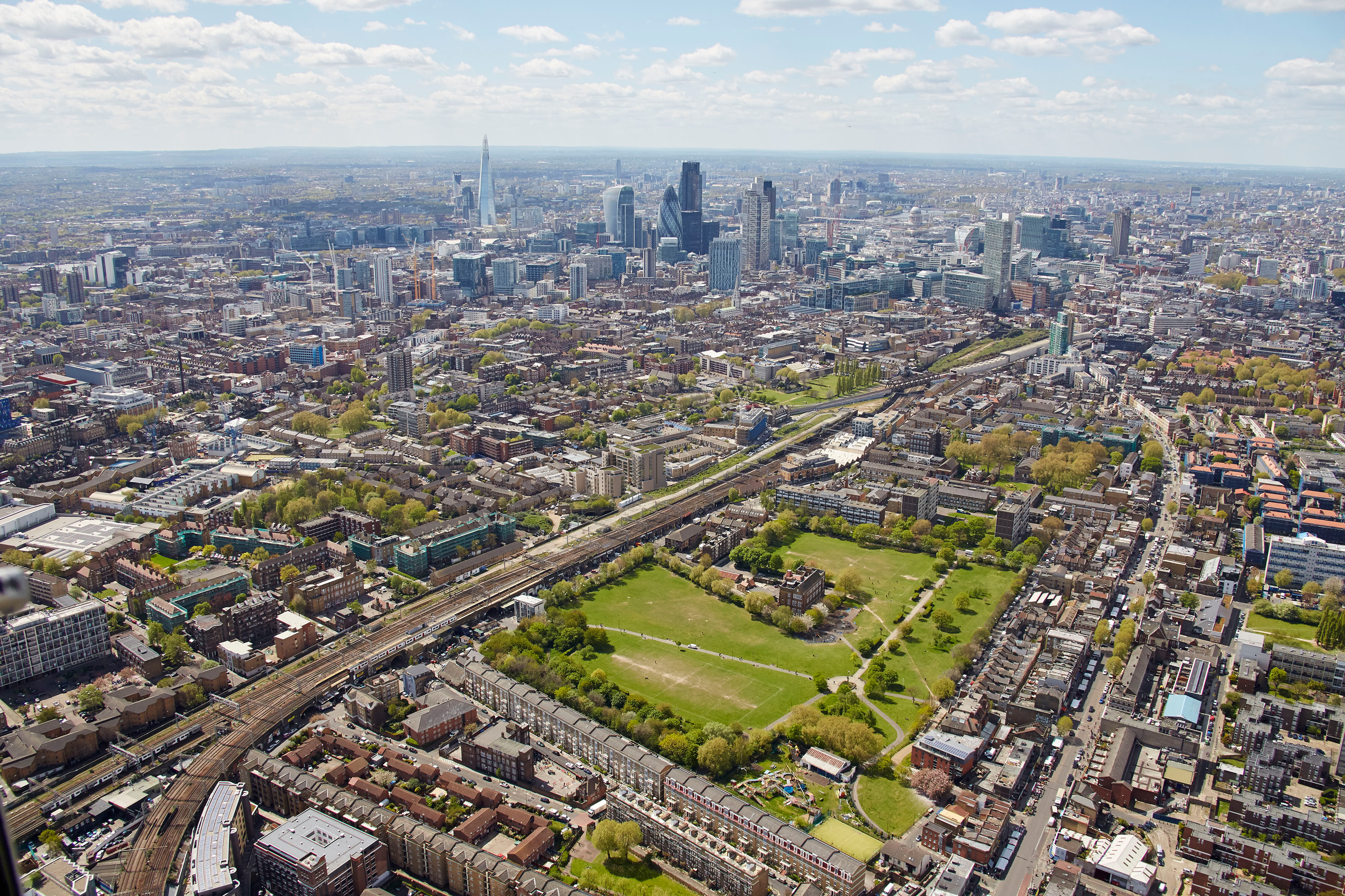 Higgins Homes,Crossrail,Aerial