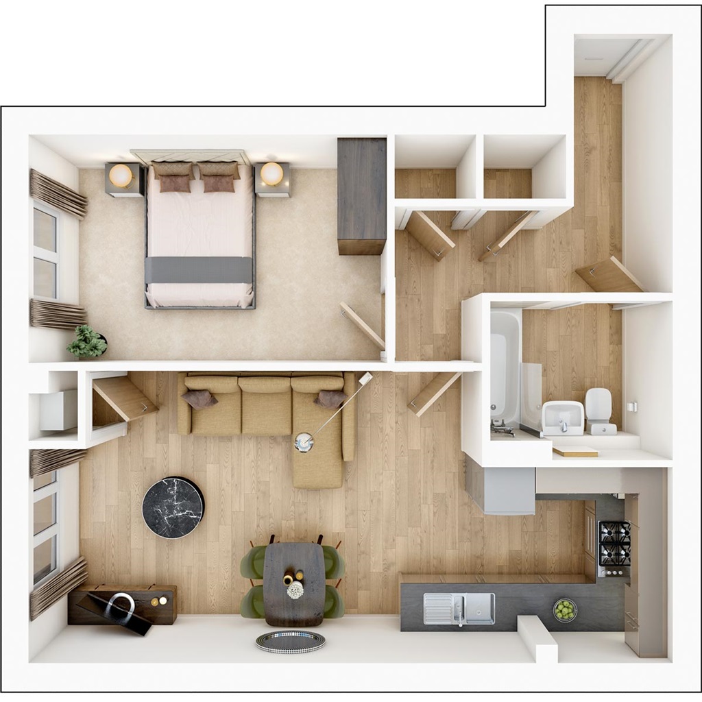 Falcon Court - Plot 2, Westvale Park, Webber Street, Horley floorplan