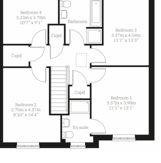 The Turnberry, Inglewood, Paignton floorplan