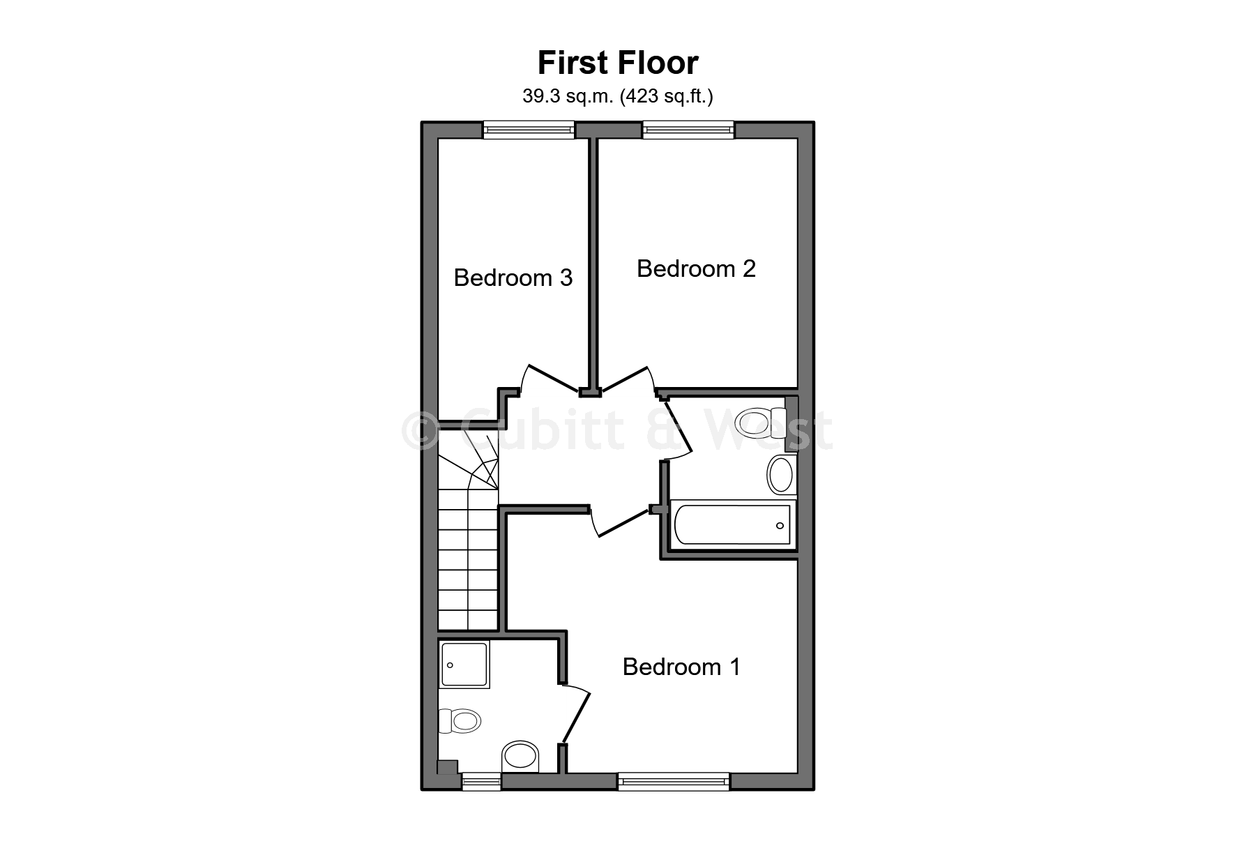 17, Waxwing Walk, Chichester floorplan