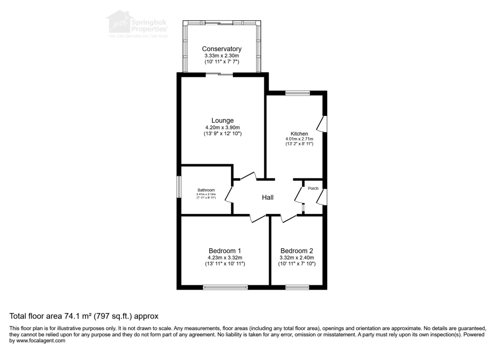 74a, Birchwood Lane, Alfreton floorplan