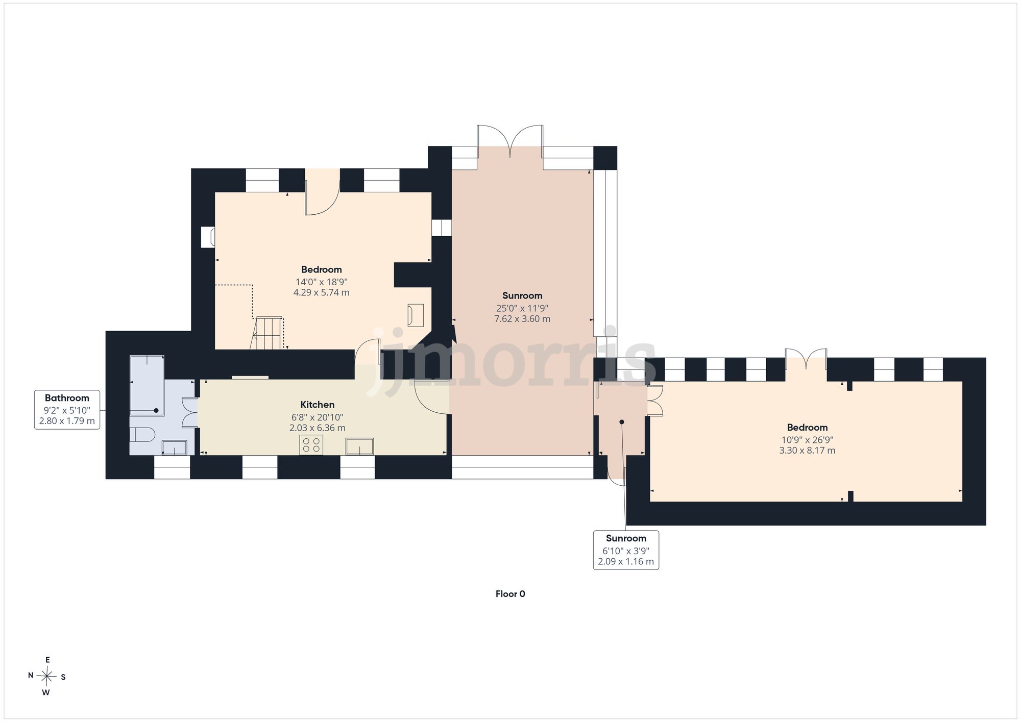 Pencestyll, Cardigan floorplan