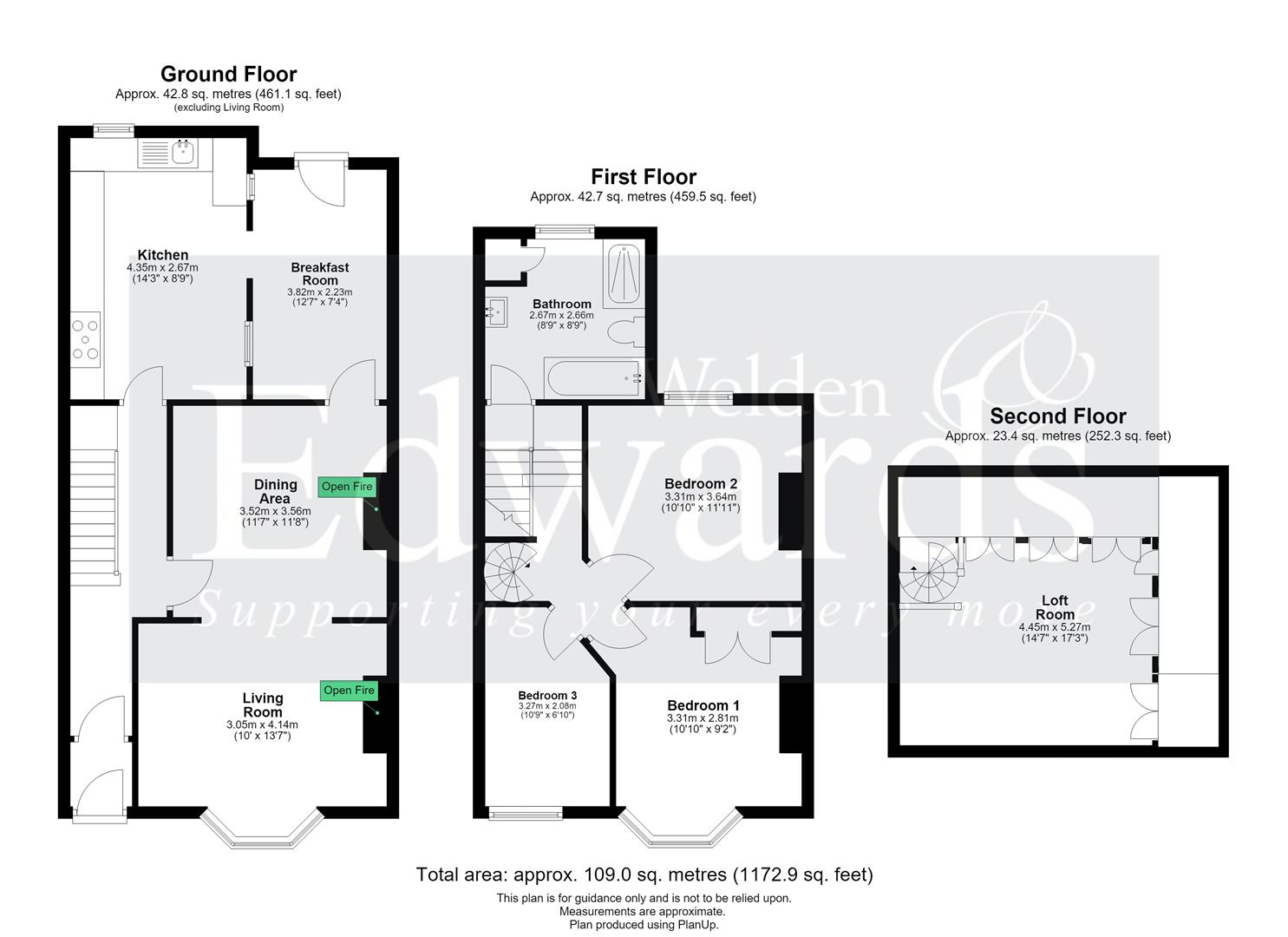 Castle Croft 21, Park Hill, Tiverton floorplan