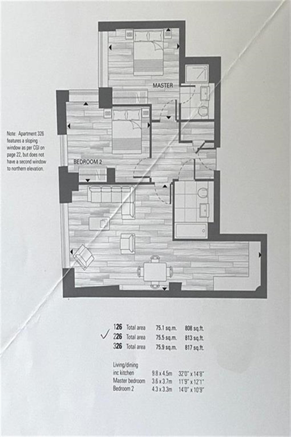 Flat 226, Carlow, Camden, London floorplan