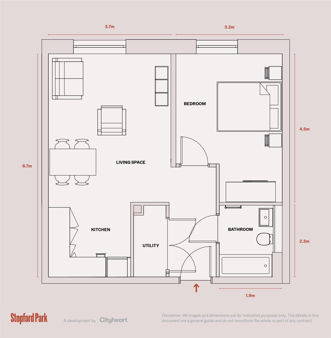 Stopford Park, Stockport floorplan