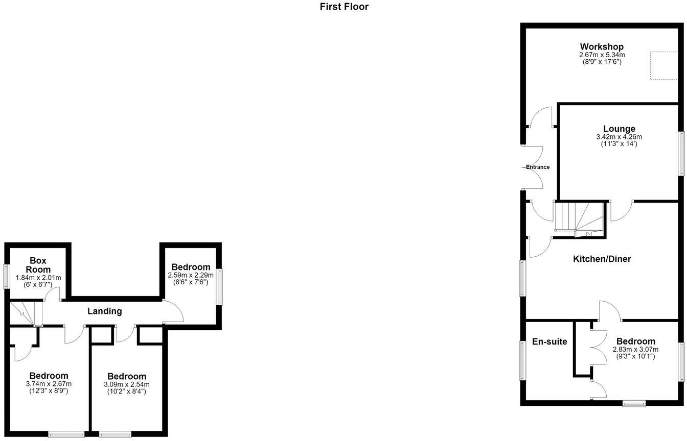 32, Crosland Edge, Holmfirth floorplan