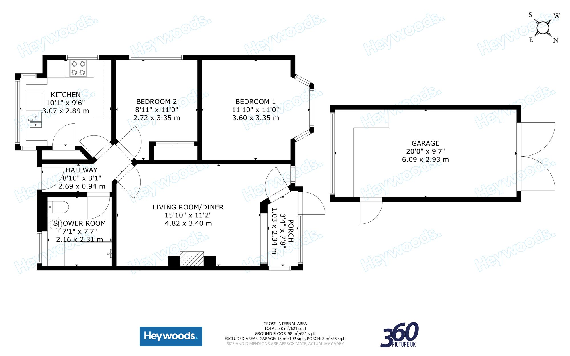 12 Delamere Grove, Stoke-On-Trent floorplan