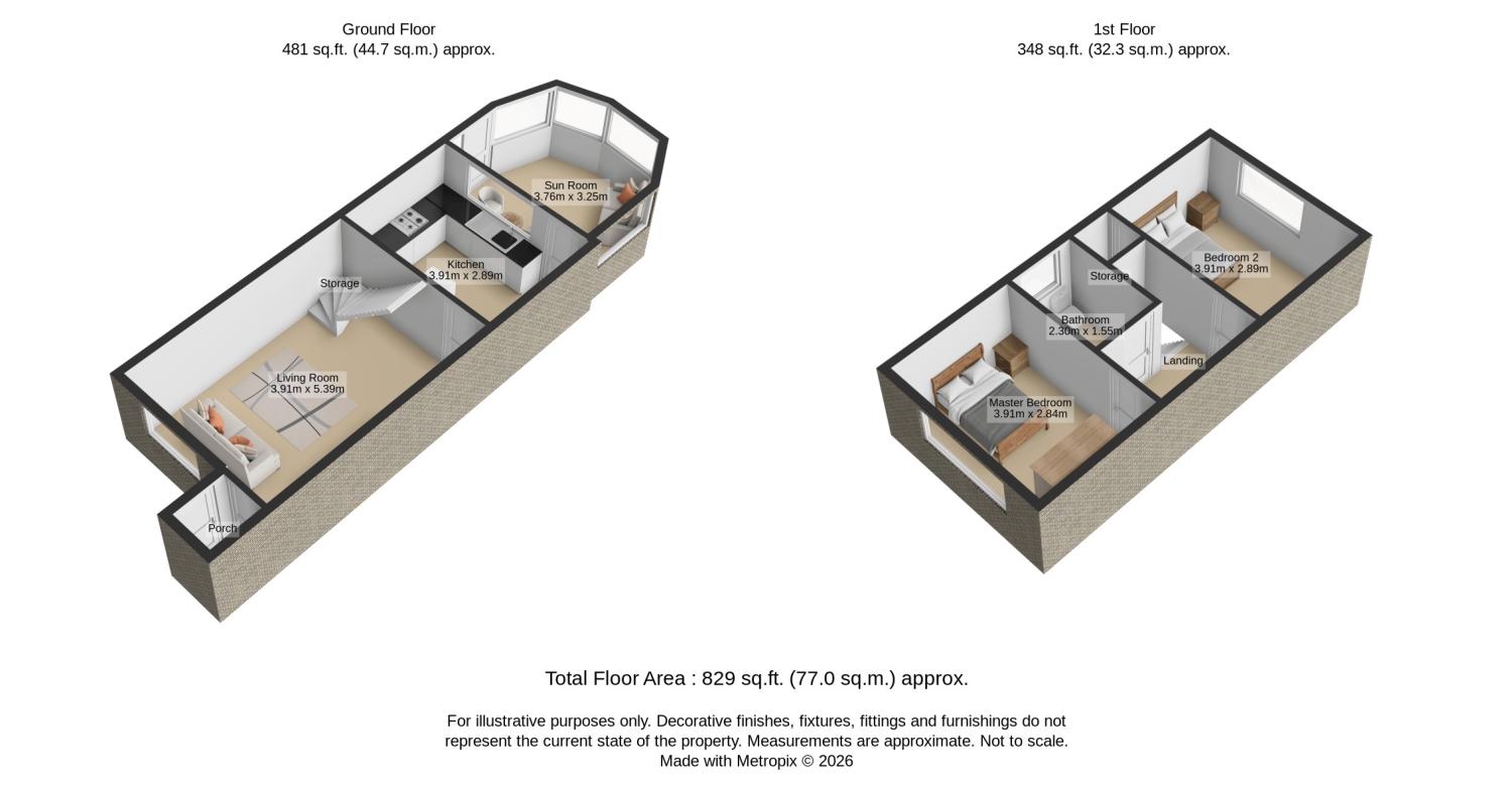 5, Glastonbury Road, Saltburn-By-The-Sea floorplan
