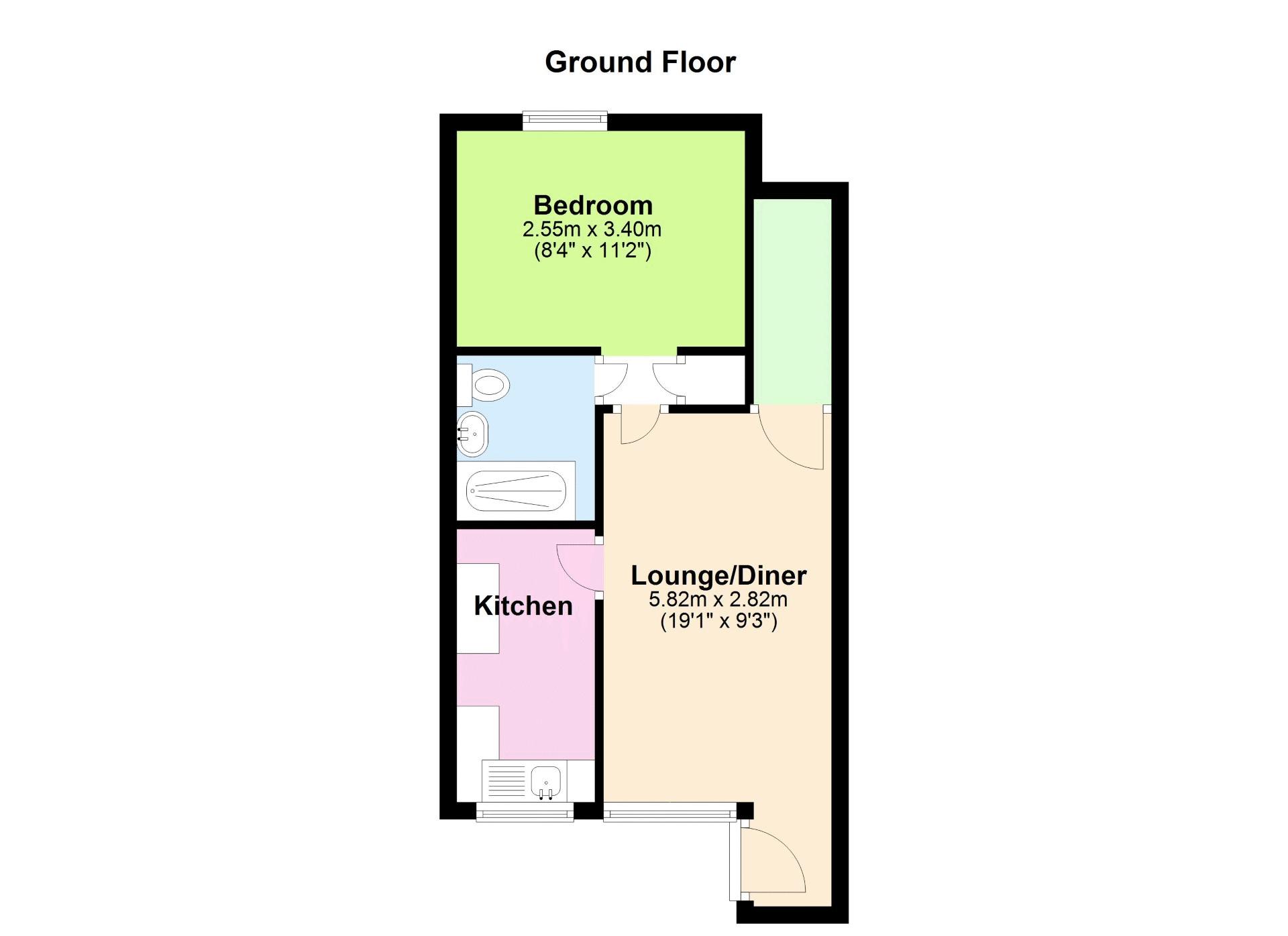 71, Binfields Close, Basingstoke floorplan