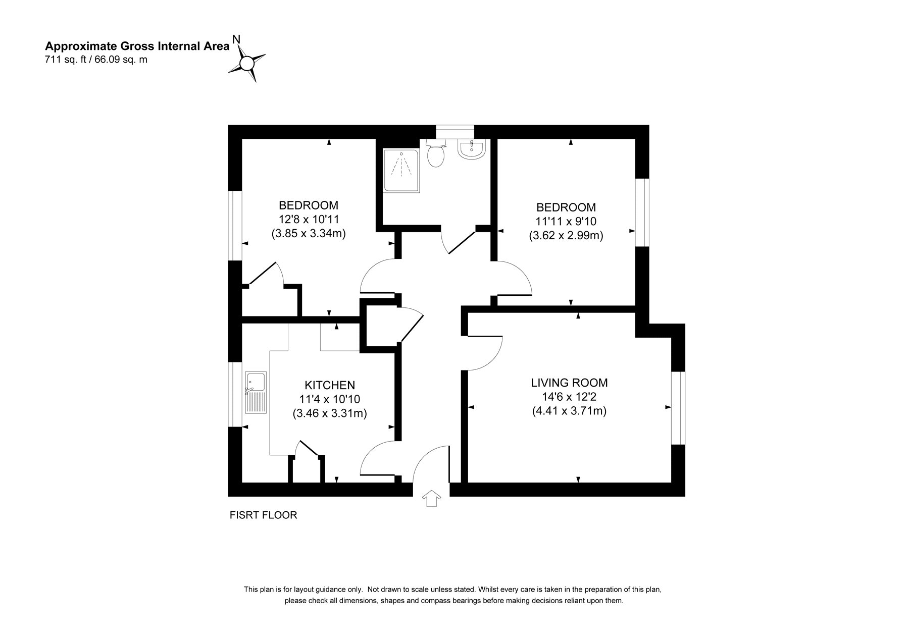 7, Hanger Court, Woking floorplan