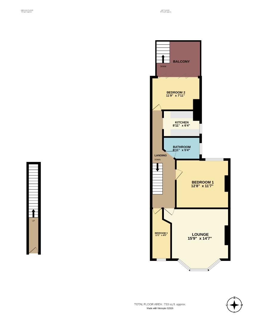 7A, Carlton Drive, Leigh-On-Sea floorplan