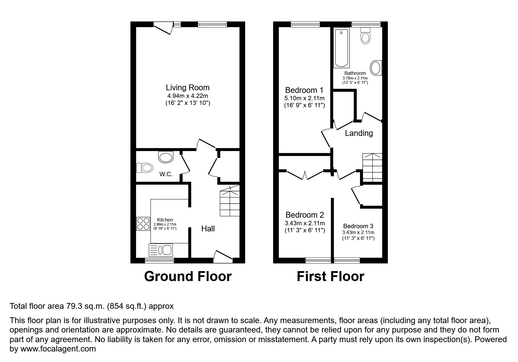 67, Larkspur Drive, Burgess Hill floorplan