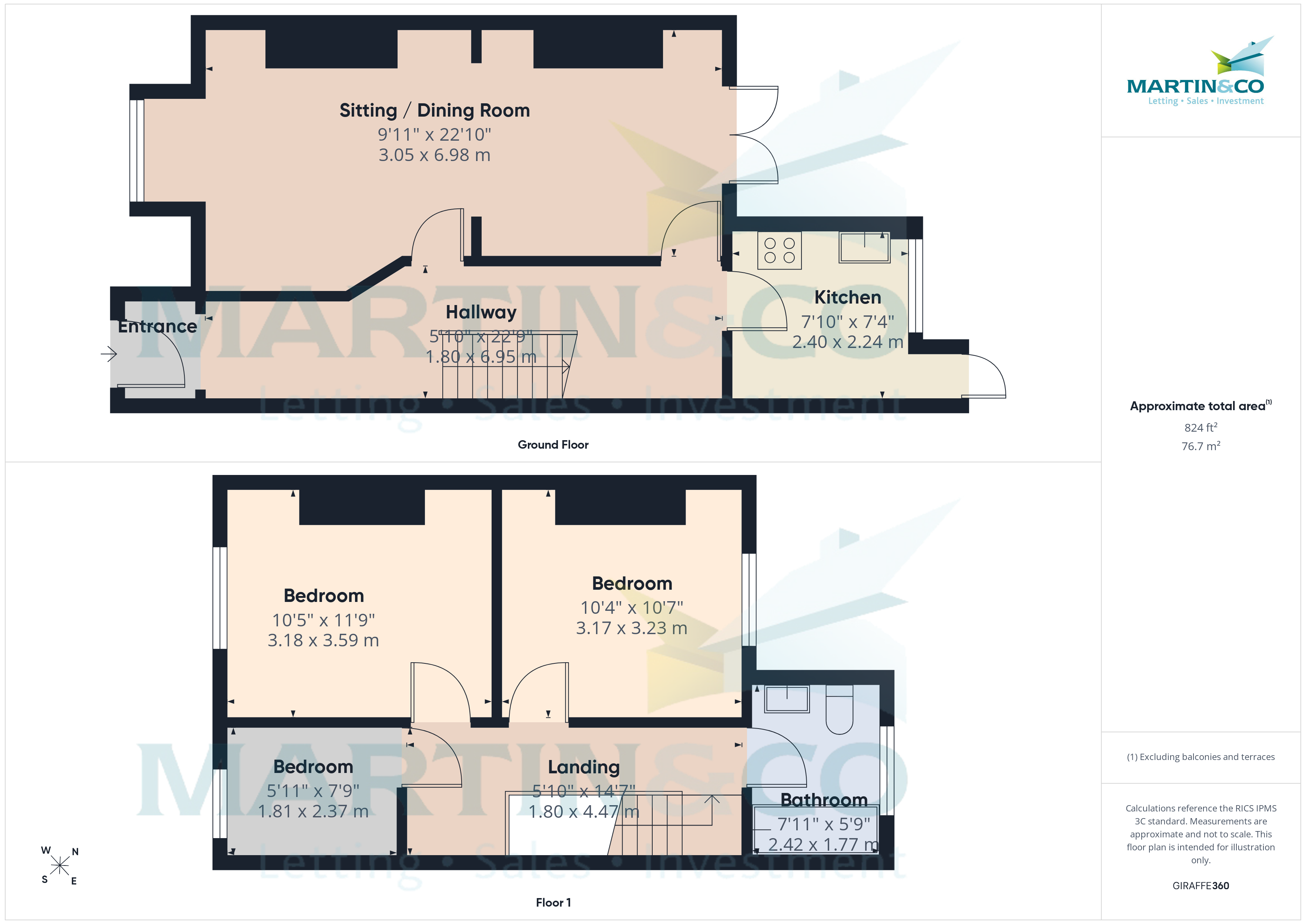 St Barnabas Terrace, Plymouth floorplan