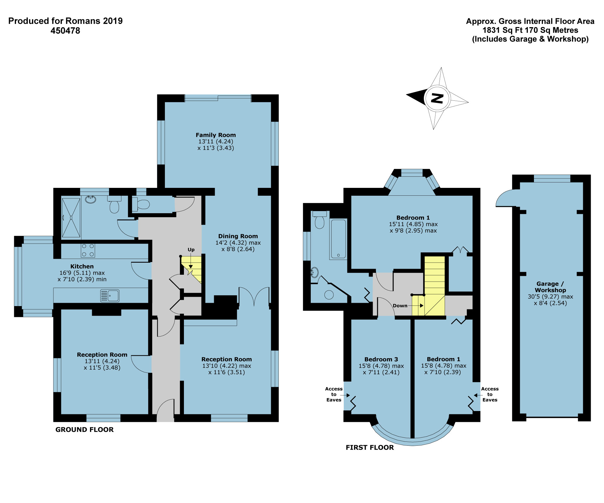 3 Bedrooms Detached house for sale in Riverside Close, Staines-Upon-Thames, Surrey TW18