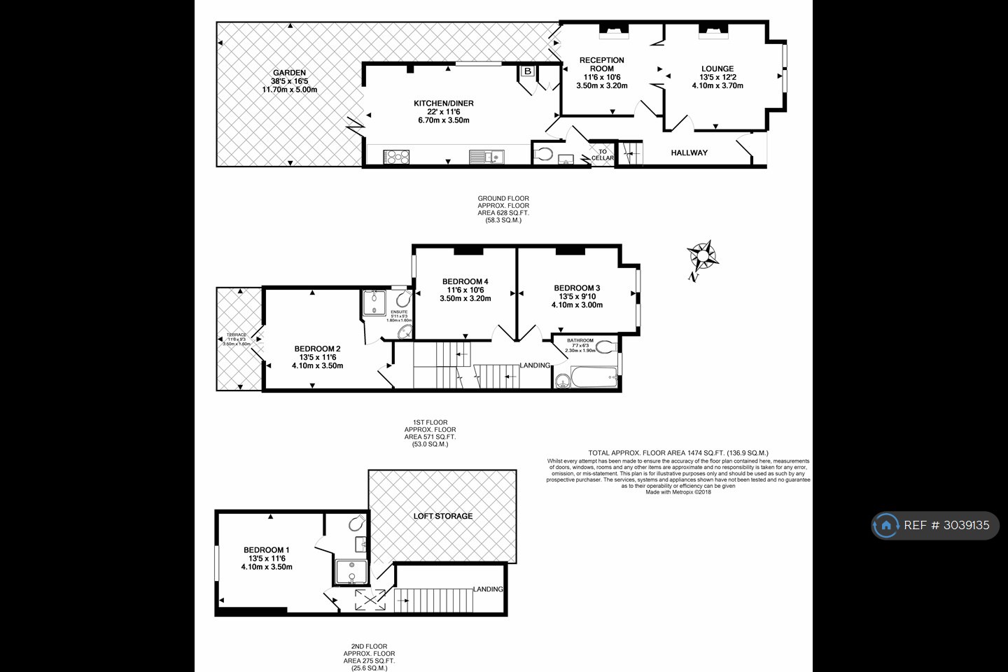Gaskarth Road, London floorplan