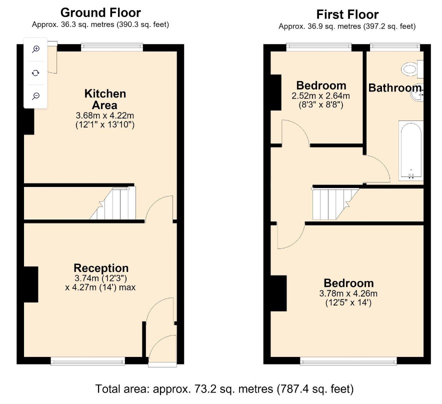 9, Holker Street, Darwen floorplan