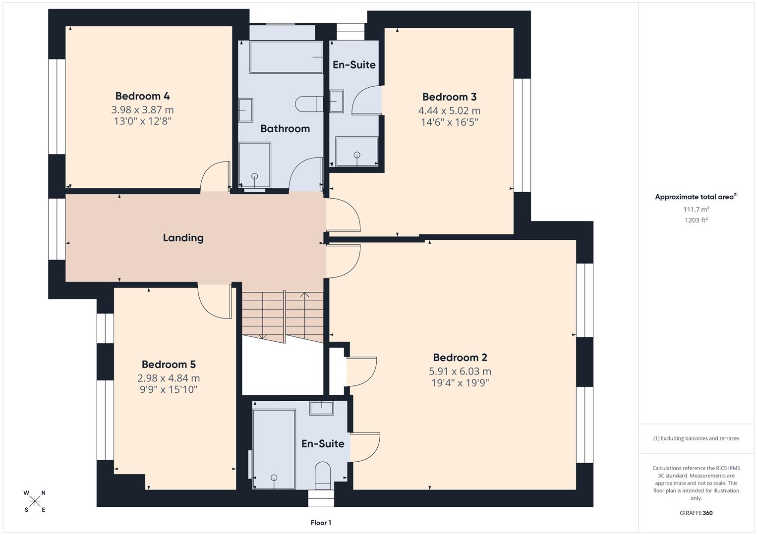 Emmewell House, 34 Hertford Road, Great Amwell floorplan