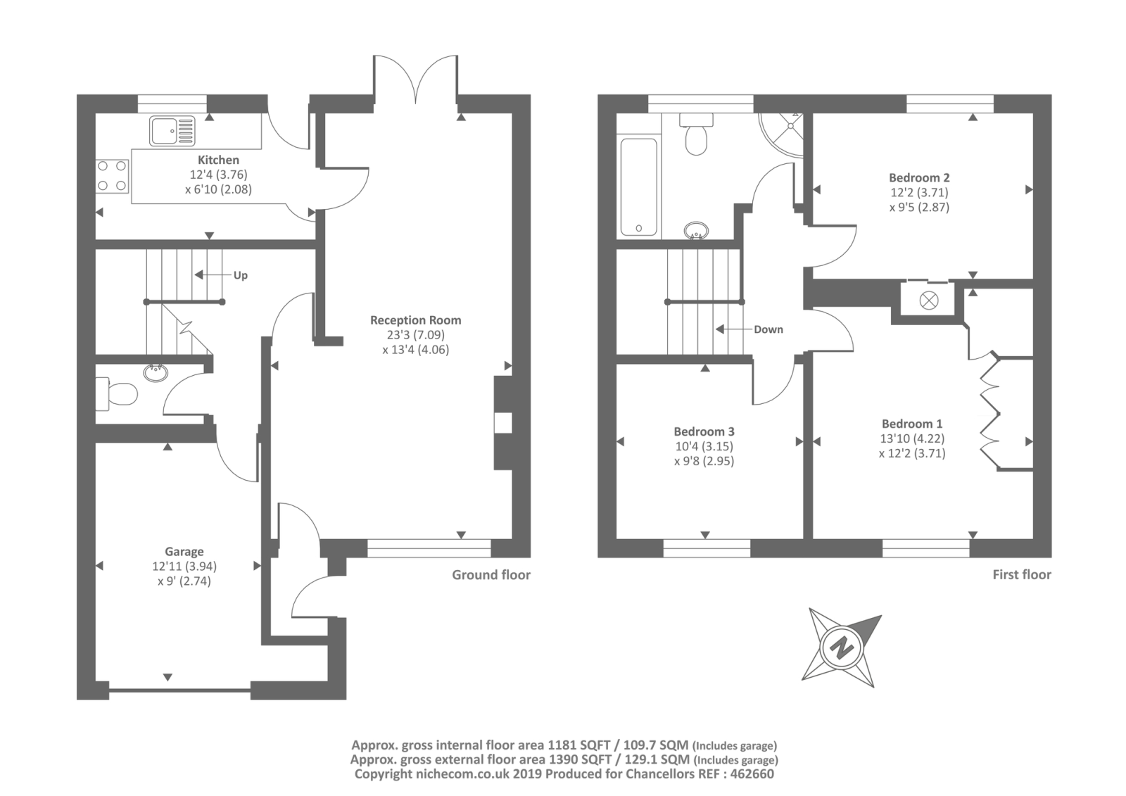 3 Bedrooms Semi-detached house for sale in Amersham, Buckinghamshire HP7