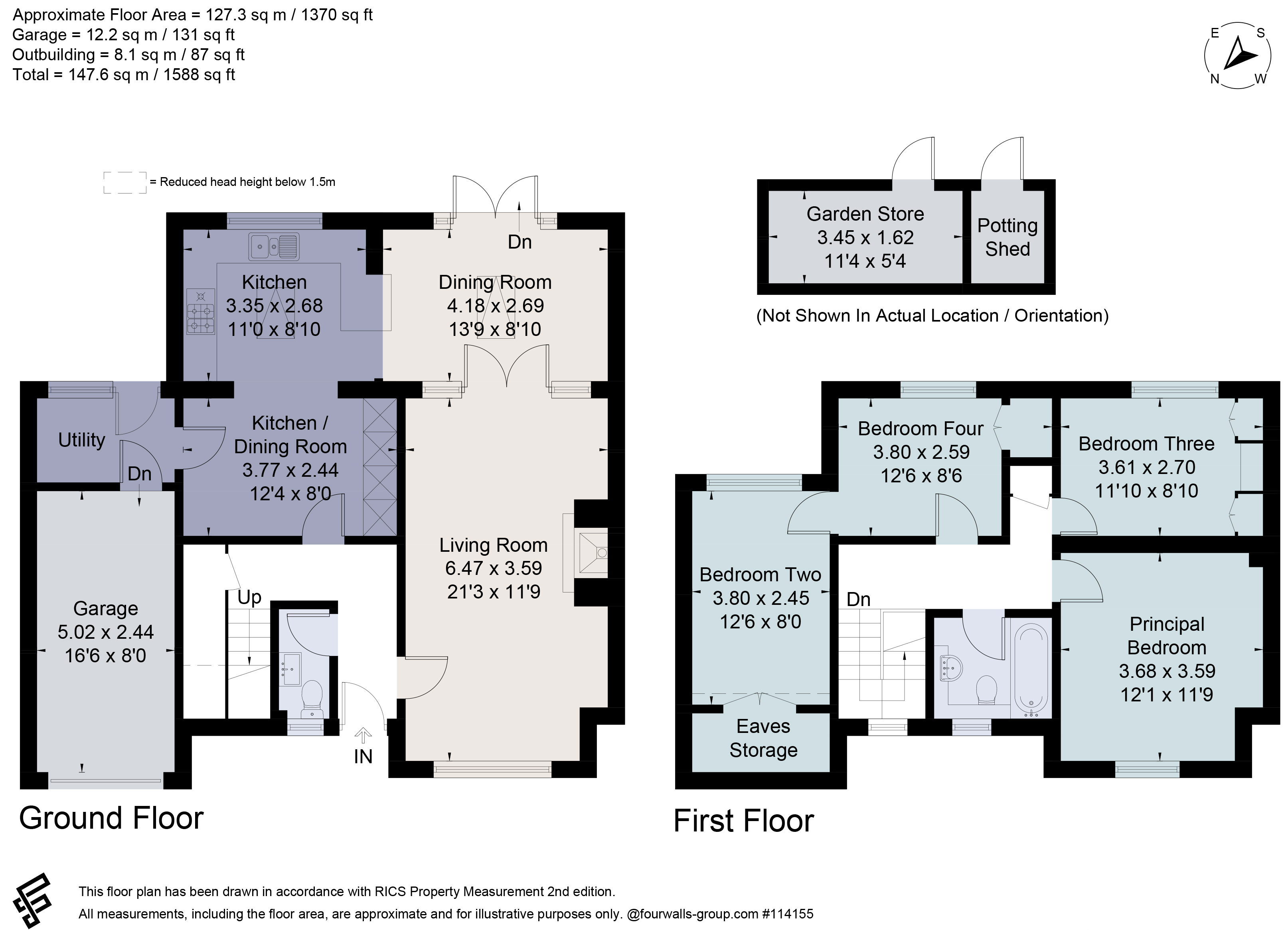 16, Sudeley Drive, Cirencester floorplan
