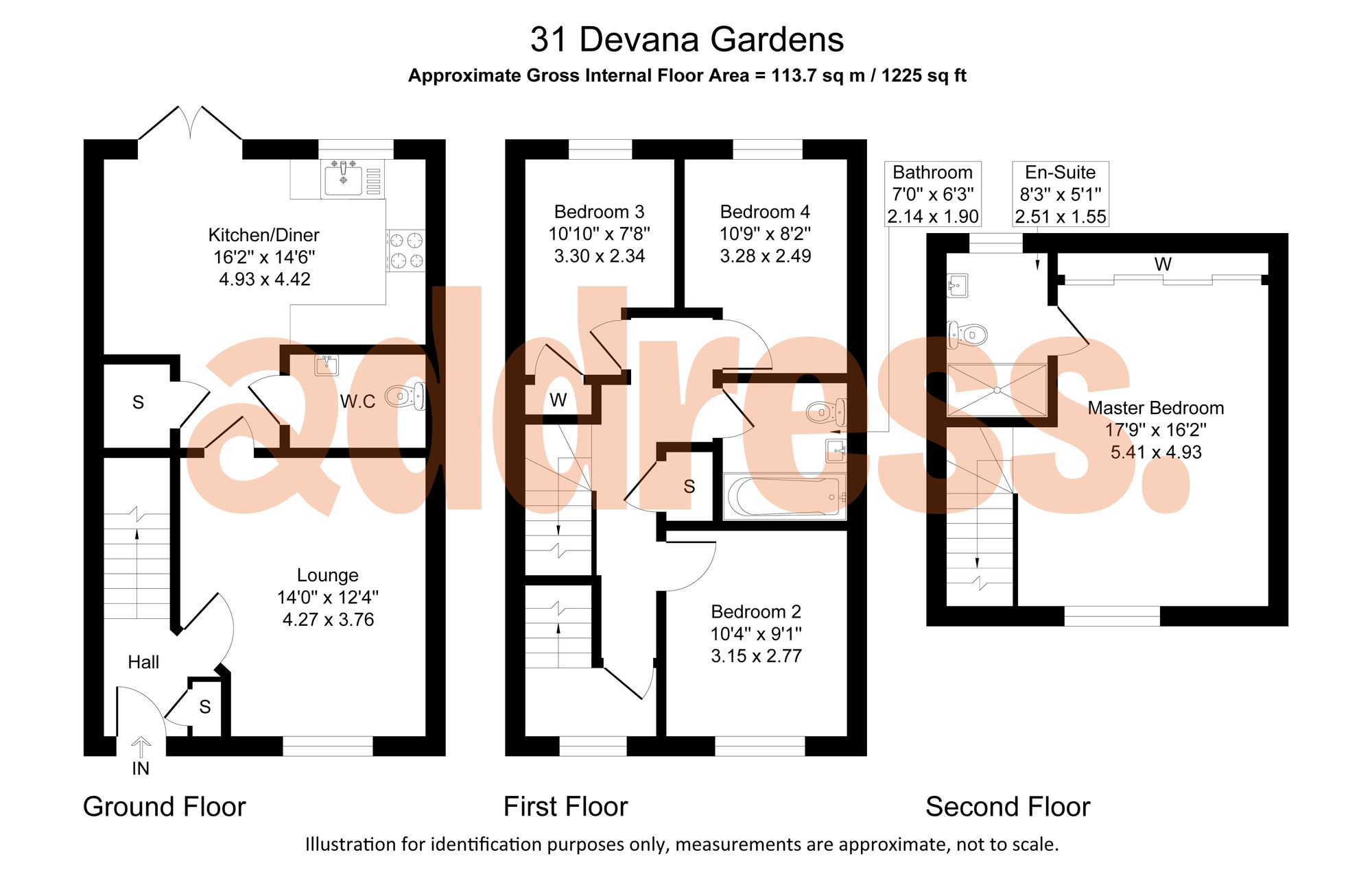 Devana Gardens, Chester floorplan