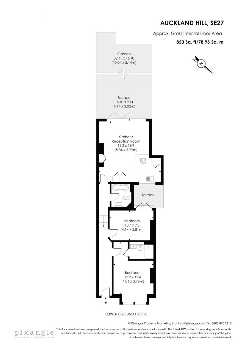 Auckland Hill, London SE27, 2 bedroom flat for sale 58769258