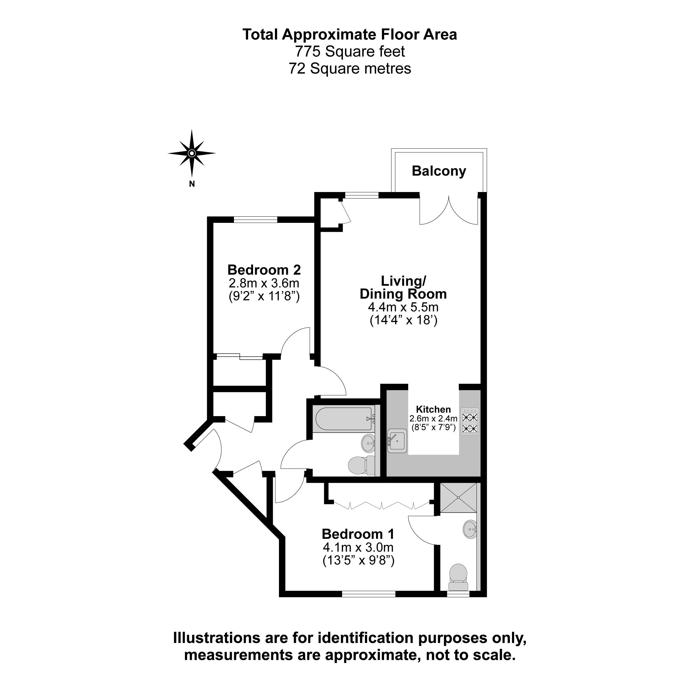 Denton Way, Langley floorplan
