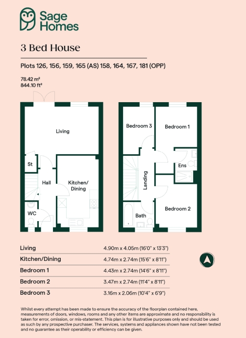 181, Honeysuckle Avenue, Ely floorplan