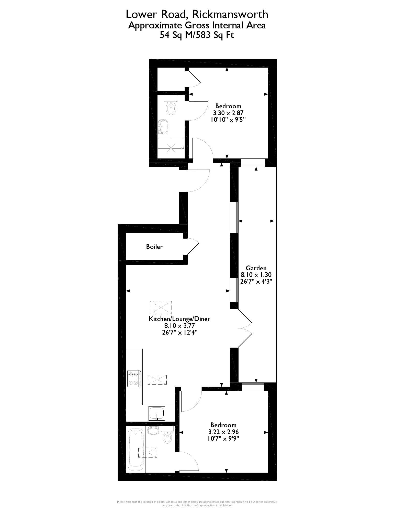 12c, Lower Road, Rickmansworth floorplan